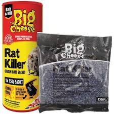It's up to 6x stronger than all other rodenticides on the market in the uk (difenacoumm) it states that it is 4x stronger than those containing bromadiolone The Big Cheese Rat Killer Grain Bait Sachet Grain Rat Bait