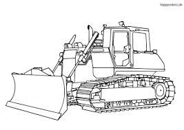 Bagger Malvorlage Kostenlos Bagger Ausmalbilder