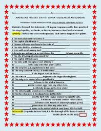 Among these were the spu. American History 50 States Trivia Quiz W Answer Key 6 12 Mg Ap History