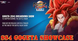 Dbz bulma and vegeta ved 1t 1527 r 1 s 224 pictures. Super Saiyan 4 Gogeta Showcase For Dragon Ball Fighterz Slated For 12 30 P M Pt