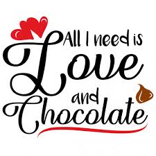 Free Svg Files Svg Png Dxf Eps All I Need Is Love And Chocolate
