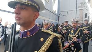 Banda de Tambores y Trompetas de la JdC de Cuenca. Salida de la procesión  infantil. 29/03/2025.