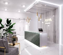 Ladies Salon Interior Design Hair Salon Interior Design Furniture Jawed Habib Salon Interior Desig In 2020 Spa Interior Design Spa Interior Hospital Interior Design