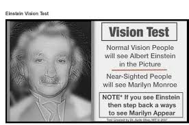 The Einstein vision test : r/interesting