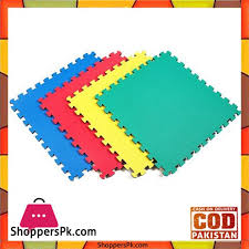 Black rubber cushioning in the gym to prevent injury while exercising. Buy Interlocking Multi Purpose Foam Floor Mats 2 X 2 Feet Pack Of 4 Sheet At Best Price In Pakistan