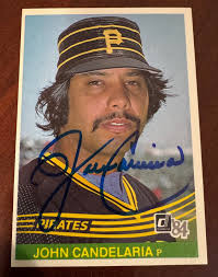 Sports autograph from baseball player