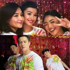 Nadine lustre and kathryn bernardo. Here Are Kathryn Bernardo Liza Soberano Nadine Lustre Daniel Padilla Enrique Gil And James Reid Posing For The Camera And Smiling Wackily During The Wanita
