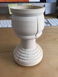 Here Is An Update On The Holly Tree Turn The Wood Checked Or Cracked Overnight I May Have To Let This Wood Dry More Before Wood Turning Ceramic Pottery Wood