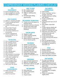 Wedding Check List Comprehensive Wedding Planning Checklist Wedding Checklist Wedding Planning Checklist