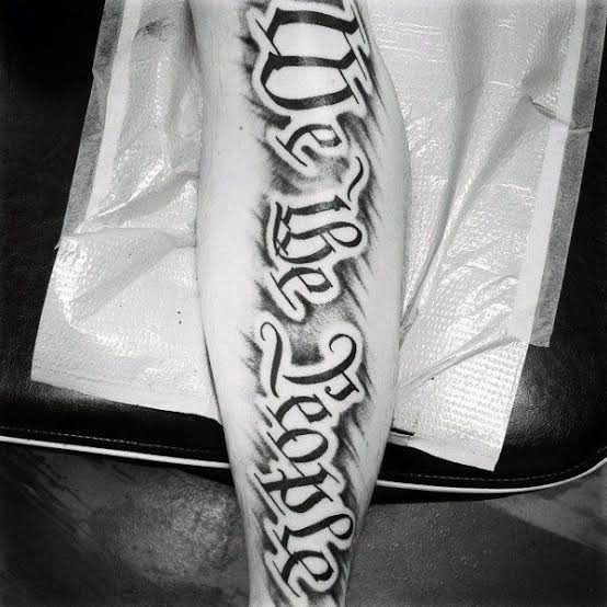 83 Incredible Shin Tattoos for Men