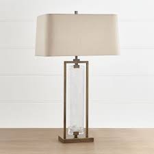 Shop Barton Glass And Metal Table Lamp Vintage Inspired With A Touch Of Sculptural Artistry Our Baron Lamp Frames Table Lamp Welding Table Metal Table Lamps