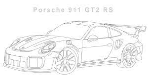 Starting from the 1972 model year, the method of indicating the body colors on the paint data plate was replaced by a new . How To Create Digital Drawing Porsche 911 Gt2 Rs 2018 Illustrator Artofit