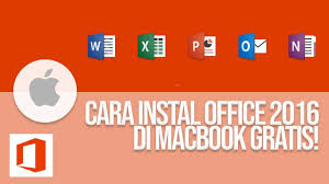 Cara Instal Office 2016 Di Macbook Gratis Youtube