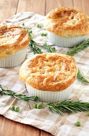 Individual Chicken Pot Pie With Puff Pastry Mini Chicken Pot Pies Puff Pastry Puff Pastry Recipes Mini Chicken Pot Pies