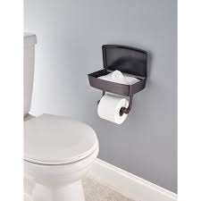 This toilet paper holder coordinates with the delta foundations faucet. Delta Toilet Paper Holder With Privacy Storage In Venetian Bronze Exten50 Vbr The Home Depot Toilet Paper Holder Bathroom Toilet Paper Holders Small Toilet Room