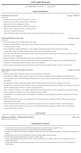 Whether you're an entry level project manager or you're a senior pm, you need to make sure your resume showcases your ability to plan, manage budgets, build reports, and ensure projects are on schedule. Hr Project Manager Resume Sample Mintresume
