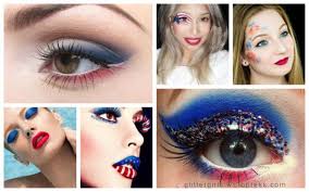 bold 4th of july makeup ideas that will