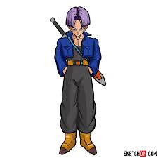 The initial manga, written and illustrated by toriyama, was serialized in weekly shōnen jump from 1984 to 1995, with the 519 individual chapters collected into 42 tankōbon volumes by its publisher shueisha. How To Draw Trunks Dragon Ball Anime Sketchok Easy Drawing Guides