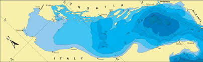 Bathymetric Map Of The Adriatic Sea Download Scientific