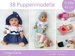 Puppenkleider Nahen Sparset Jetzt Nahen