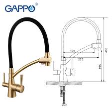 Therefore, hot water cannot be filtered through the purifying hose. Water Mixer Crane Taps Brass Kitchen Water Faucet Gappo Water Filter Casa Kingdom