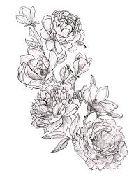 Pink ink peony flower tattoo on left half sleeve. Kartinka Najdeno Polzovatelem Tahsin Abdulla Nahodite I Sohranyajte Svoi Sobstvennye Izobrazheniya I Video V We Heart I Magnolia Tattoo Tattoos Peony Drawing