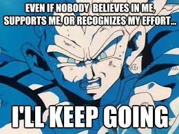 Dragon Ball Z The Quote Is Relatable Though Dont Give In Dragon Ball Dbz Quotes Dragon Ball Art