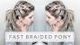 African American Braid Ponytail Hairstyle