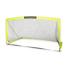 4.1 out of 5 stars with 53 ratings. Franklin Sports Blackhawk 12 Foot X 6 Foot Portable Soccer Goal In Yellow Black Bed Bath Beyond