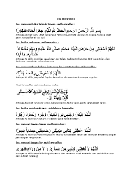 Doa Wudhu Membasuh Muka