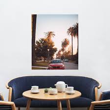 bmw-rosu-los-angeles-print-tablou – The Print Studio