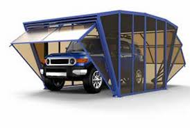 Gazebox Foldable Carport Gazebo Garage For Cars Motors Campers And More Disenos De Cochera Techo De Patio Techos