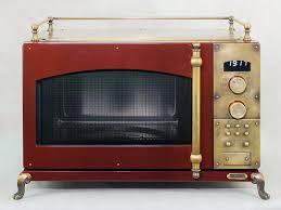 There are five power settings to choose from and it even features an advanced defrosting system. Microwave Oven Retro Red