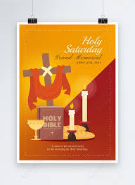 This holiday is also in eastern orthodoxy holy saturday is known as the great and holy saturday. Modern Minimalist Creative Background Holy Saturday Holiday Poster Template Image Picture Free Download 465534027 Lovepik Com