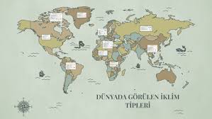 Bu özellik sadece tundralarda yoktur. Dunyada Gorulen Iklim Tipleri By Omer Geyikci