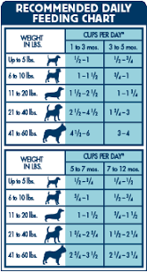 Blue Puppy Food Feeding Chart Goldenacresdogs Com
