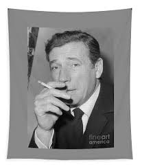 Portrait of Yves Montand 1965 Tapestry