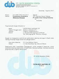 Silahkan simak ulasannya berikut ini untuk mengetahui bagaimana cara membuka rekening bni syariah bni tappa adalah jenis tabungan bni yang ditujukan untuk pegawai perusahaan yang. Surat Permohonan Buka Rekening Baru Perusahaan