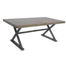 Tiptiper folding dining table, drop leaf table for small space, folding kitchen table, space 【sturdy metal supporting frame】the foldable kitchen table is made of premium p2 particleboard vicllax metal patio folding square dining table outdoor bistro foldable table for garden deck. Stylewell Mix And Match 72 In Rectangular Metal Outdoor Dining Table With Farmhouse Trestle Base And Tile Tabletop 3038 Dt7 The Home Depot Outdoor Dining Table Outdoor Dining Wood Patio Table