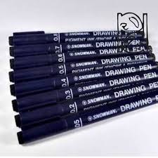 Jual Snowman Drawing Pen Satuan Drawing Pen Pen Sketch Kota Bandung Panda Artsupply Tokopedia
