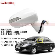 Honda city side mirrors black 2020. 3 Pins 5 Pins Rearview Side Mirror For Honda Jazz City 2003 2008 Shopee Malaysia