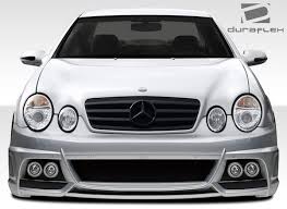 Duraflex 98 02 Mercedes Clk W208 W 1 Front Bumper Cover Kit Mercedes Clk Volkswagen Routan Body Kit