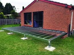 10 Beautiful Easy Diy Backyard Decks Homes Tre Steel Deck Metal Deck Diy Deck