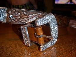 Maybe you would like to learn more about one of these? Custom Western Belt W Traditional Wild Sun Flower Design And Three Pc Buckle Set Rhinestone Bling Style By Barbarian Leather Custommade Com