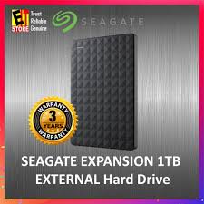 Desktop drives typically require a power adapter. Seagate Expansion 1tb Usb 3 0 Portable External Hard Disk Drive Black Shopee Malaysia