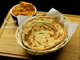 Lachha Paratha Recipe Lachha Parantha Recipe Hebbar S Kitchen Recipe Paratha Recipes Recipes Paratha