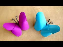 Schmetterling Basteln Mit Papier Geschenk Falten Origami Basteltipps Diy Schmetterlinge Basteln Basteln Mit Papier Tiere Kinder Basteln Schmetterlinge