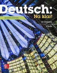 Amazon.com: Deutsch: Na klar! An Introductory German Course (Student  Edition): 9780073386355: Robert Di Donato: Books