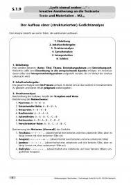 Lyrik Einmal Anders Kreative Annaherung An Die Textsorte In 2020 Lernen Tipps Schule Deutsch Nachhilfe Gedicht Analyse