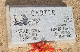 Sarah York Carter (1812-1888)